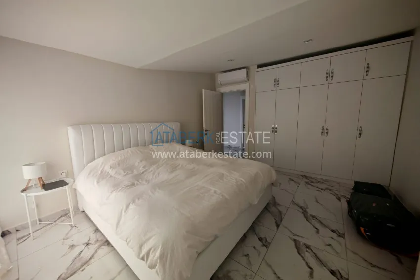 Purchase 3+1 duplex penthouse with furniture and sea view — Avsallar, Alanya 15 