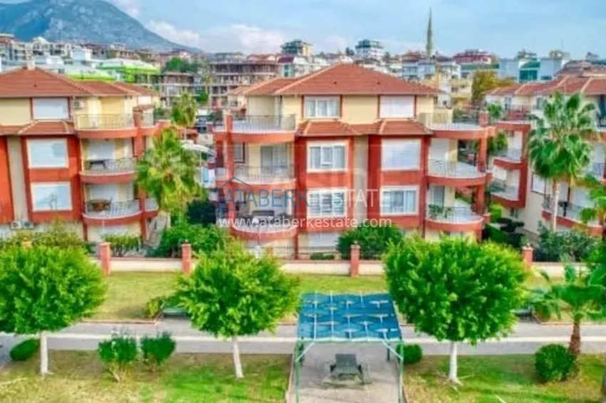 4+1 garden duplex with furniture and views of the Dim River in the Kestel area 16 