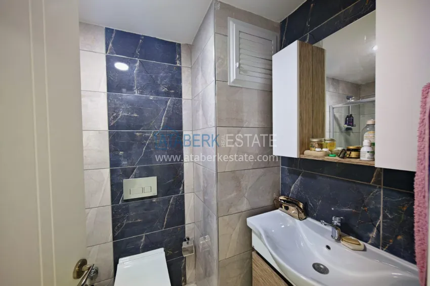 Purchase 3+1 duplex penthouse with furniture and sea view — Avsallar, Alanya 19 