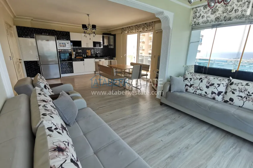 Purchase Two-bedroom apartment with new furniture and open views in Mahmutlar — Barbarossa Avenue 1