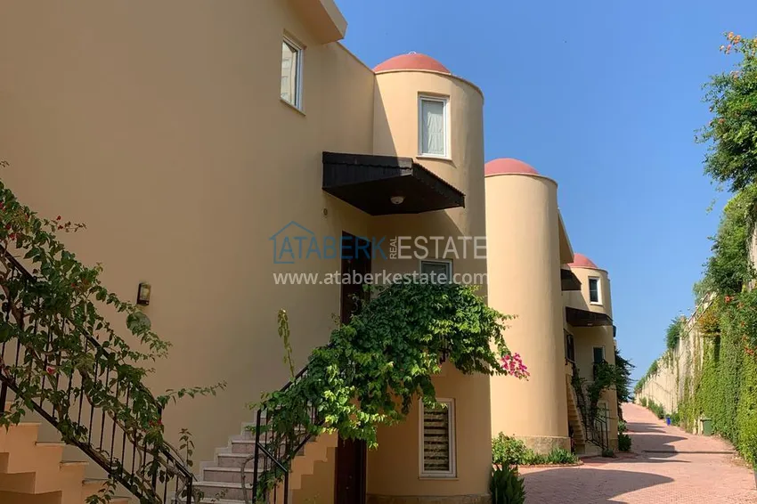 Purchase Townhouse for two owners - apartment with a garden and panoramic views in a hotel complex, Mahmutlar 1 
