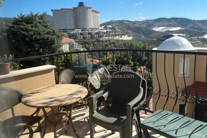 Purchase Townhouse for two owners - apartment with a garden and panoramic views in a hotel complex, Mahmutlar 21 