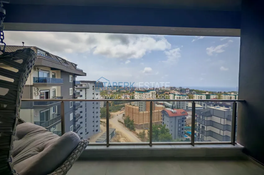 Purchase 3+1 duplex penthouse with furniture and sea view — Avsallar, Alanya 24 