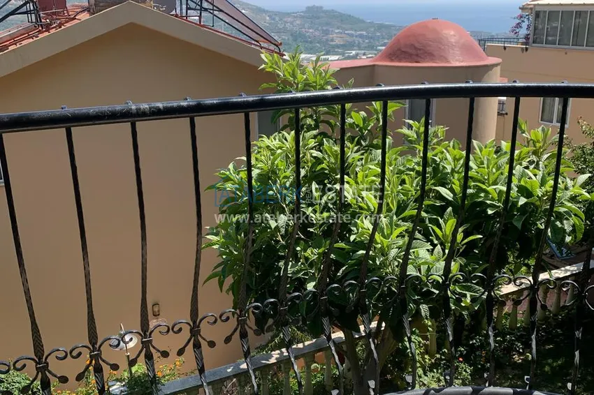 Purchase Townhouse for two owners - apartment with a garden and panoramic views in a hotel complex, Mahmutlar 24 