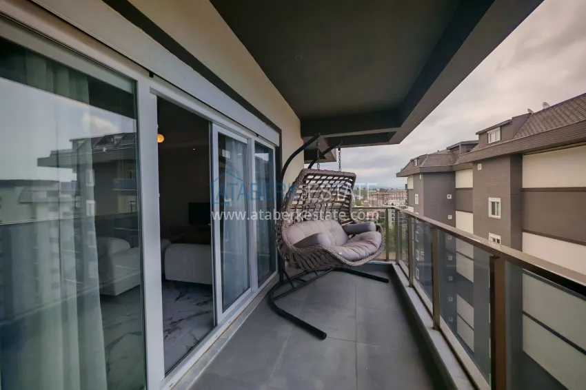 Purchase 3+1 duplex penthouse with furniture and sea view — Avsallar, Alanya 25 