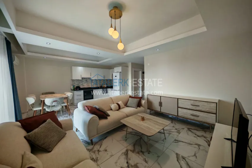 Purchase 3+1 duplex penthouse with furniture and sea view — Avsallar, Alanya 3 