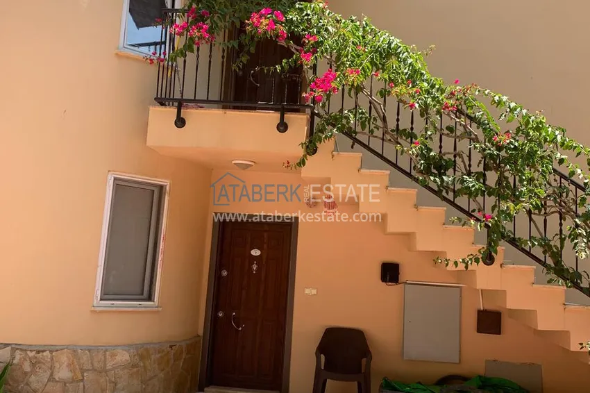 Purchase Townhouse for two owners - apartment with a garden and panoramic views in a hotel complex, Mahmutlar 2 