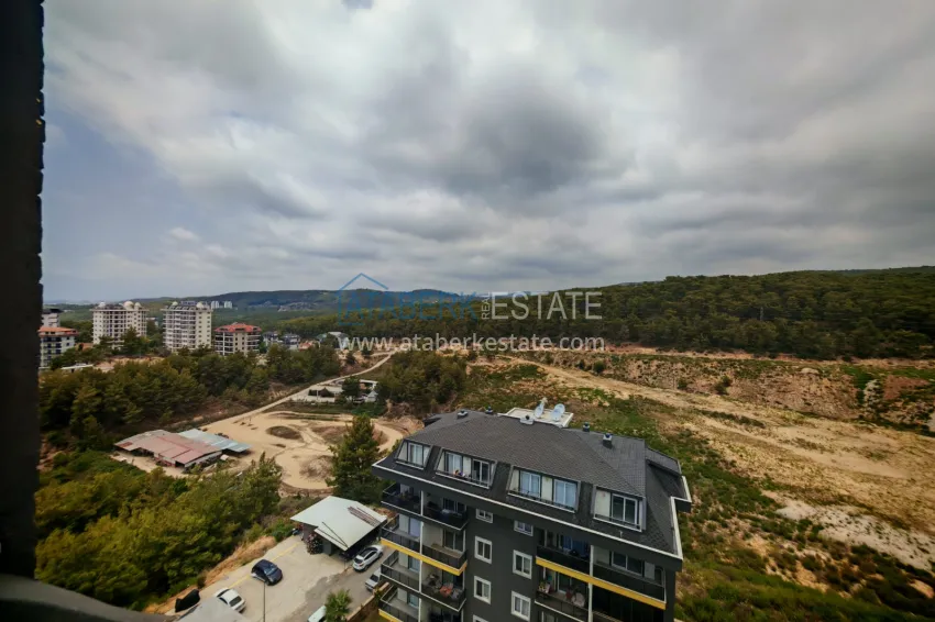 Purchase 3+1 duplex penthouse with furniture and sea view — Avsallar, Alanya 32 