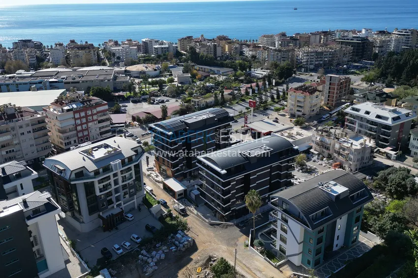 1+1 apartment in the center of Alanya — just 450 meters from Cleopatra beach 3 