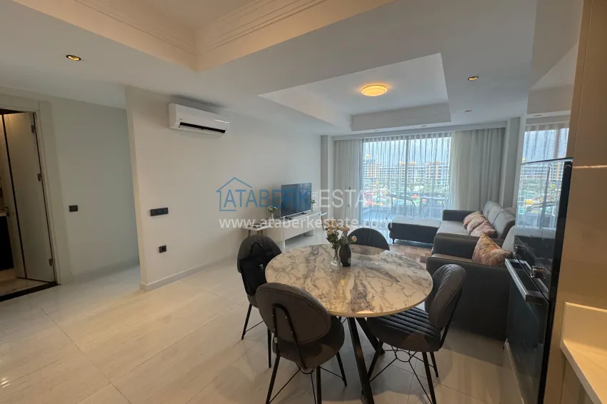 Purchase Holidays in resort complex 5 ★ — 1+1 furnished apartment in Turkler, Alanya I49 5 