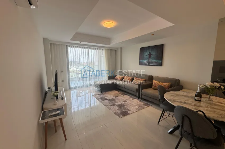 Purchase Holidays in resort complex 5 ★ — 1+1 furnished apartment in Turkler, Alanya I49 6 