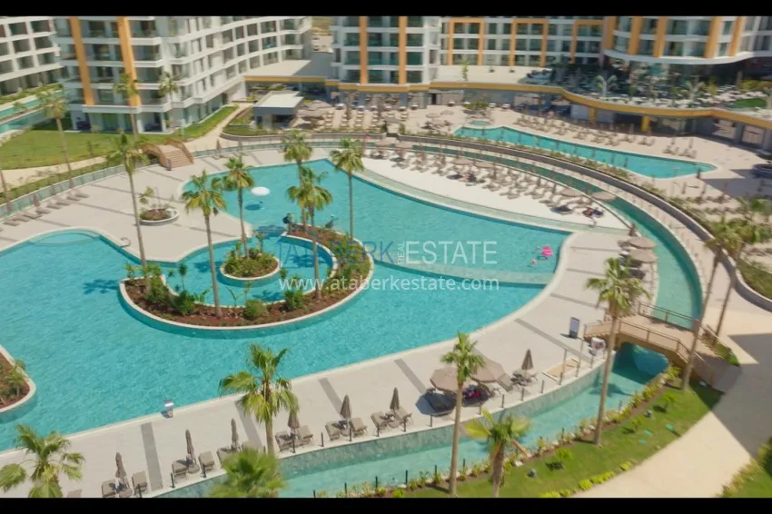 Holidays in resort complex 5 ★ — 1+1 furnished apartment in Turkler, Alanya I49 14 