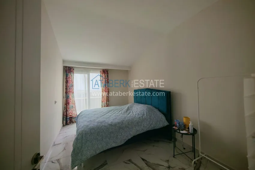 Purchase 3+1 duplex penthouse with furniture and sea view — Avsallar, Alanya 10 