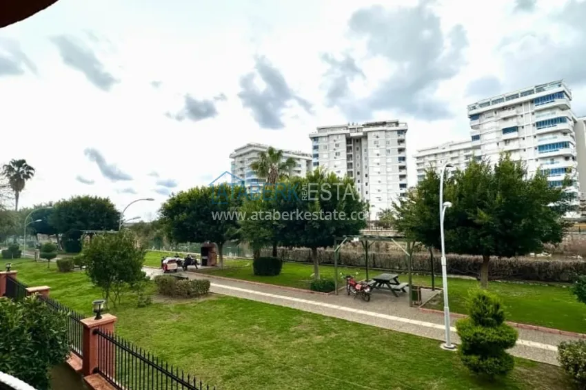 Purchase  4+1 garden duplex with furniture and views of the Dim River in the Kestel area 9 