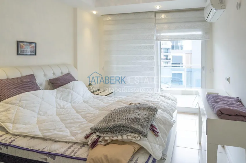 Purchase  Furnished two-bedroom apartment in a well-maintained complex — Oba district, Alanya  10 