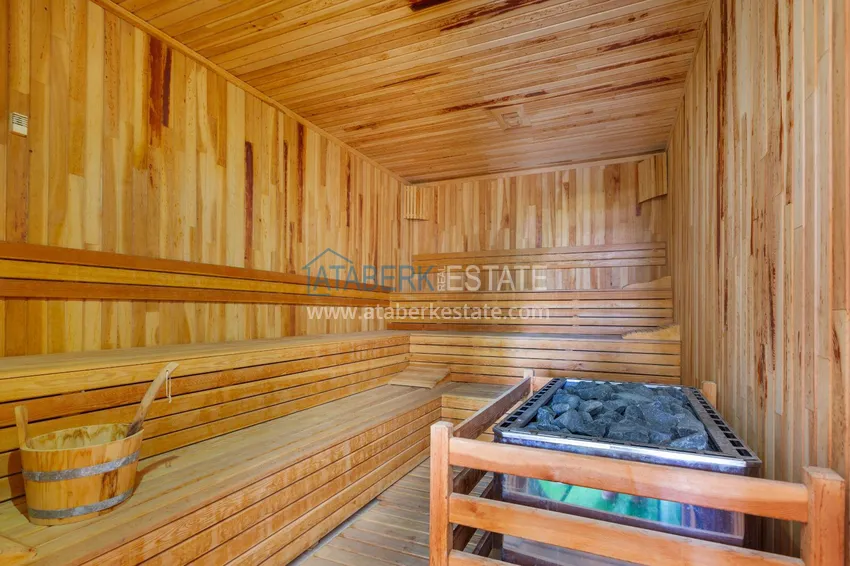 Spacious 2+1 apartment with furniture, sea and mountain views - Mahmutlar, Alanya 11 