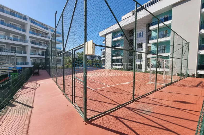 Furnished two-bedroom apartment in a well-maintained complex — Oba district, Alanya  11 