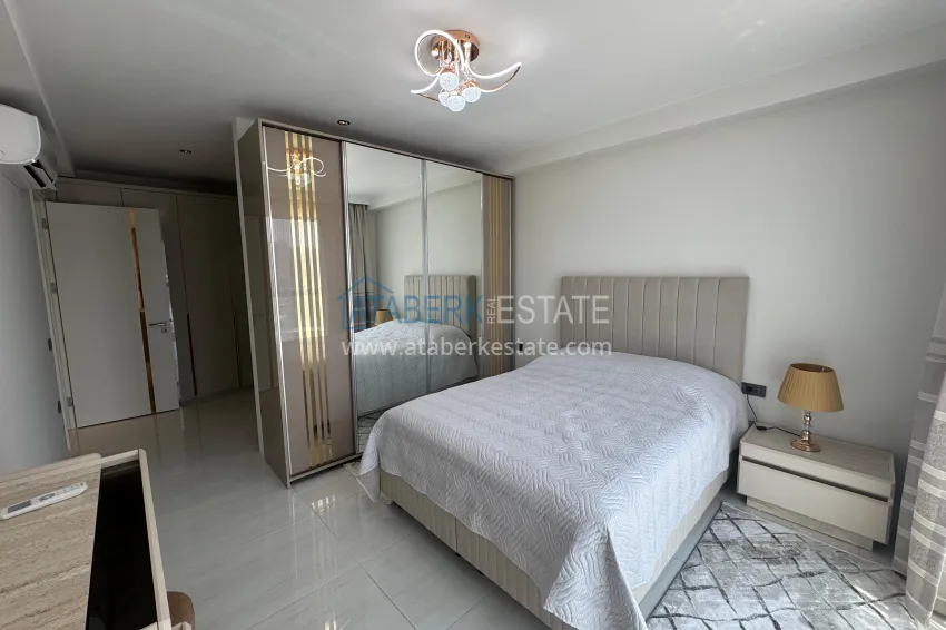 Purchase For long-term rent - stylish 2+1 turnkey apartment in a luxury hotel complex, Alanya, Turkler district I12 14