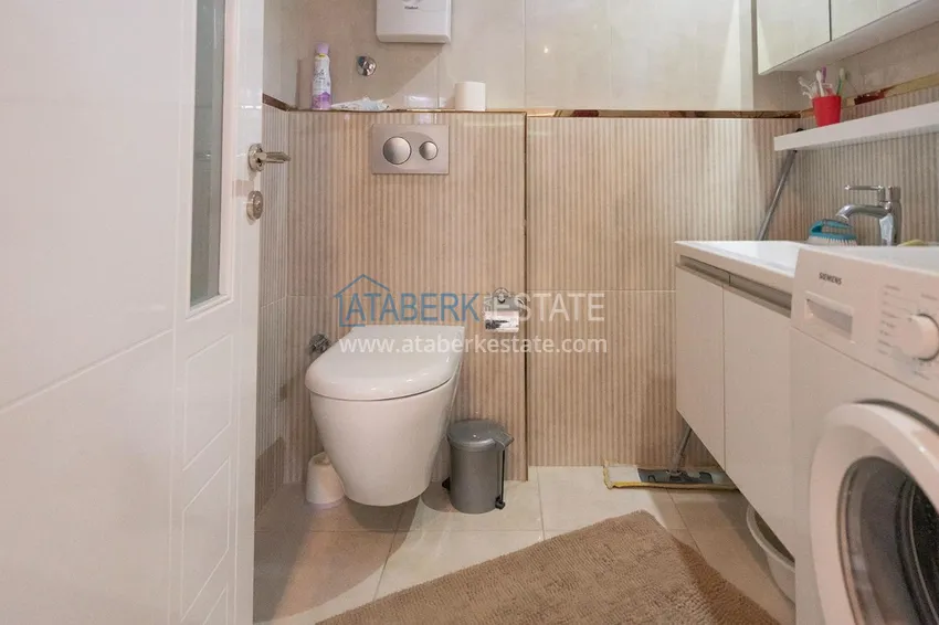 Purchase  Furnished two-bedroom apartment in a well-maintained complex — Oba district, Alanya  12 