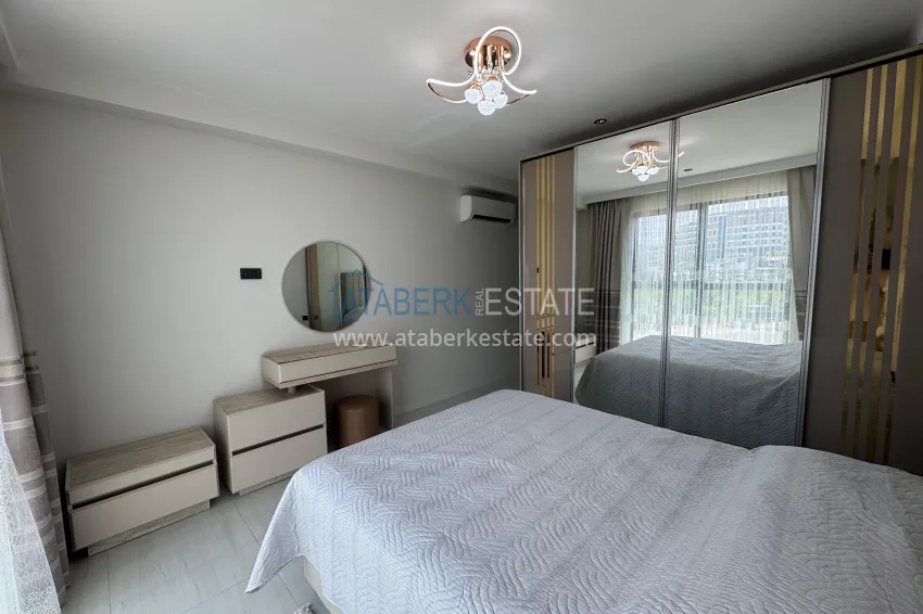 Purchase For long-term rent - stylish 2+1 turnkey apartment in a luxury hotel complex, Alanya, Turkler district I12 15