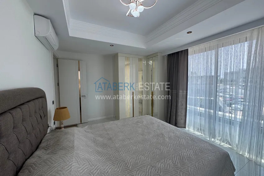 Purchase For long-term rent - stylish 2+1 turnkey apartment in a luxury hotel complex, Alanya, Turkler district I12 16