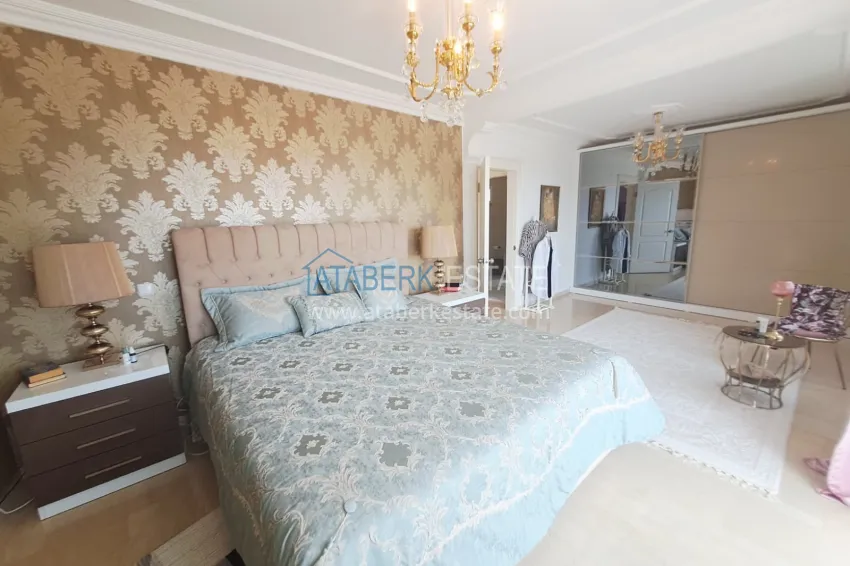 Purchase Three-storey private villa with furniture from the owner - Alanya, Bektash district. Suitable for a residence permit 15 