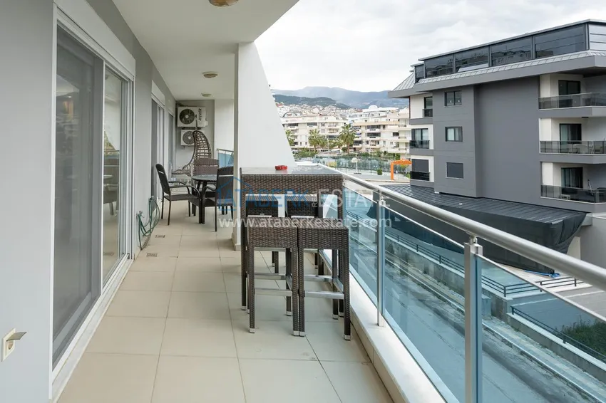 Purchase  Furnished two-bedroom apartment in a well-maintained complex — Oba district, Alanya  15 