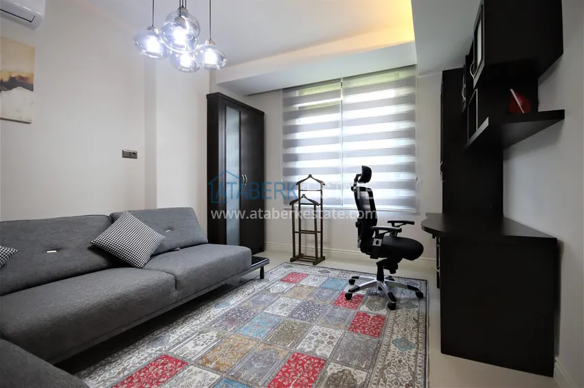 Purchase  Linear 4+1 apartment with access to the garden in an elite complex - first coastal one, Kestel district, Alanya 16 