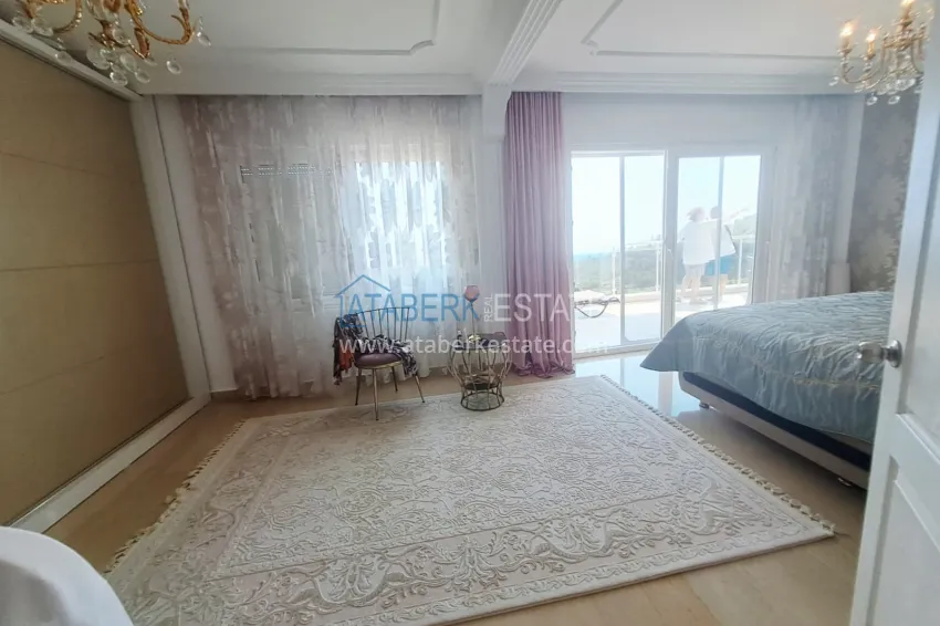 Purchase Three-storey private villa with furniture from the owner - Alanya, Bektash district. Suitable for a residence permit 17 