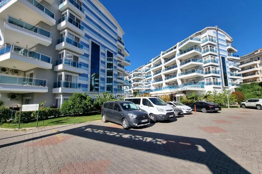 Furnished two-bedroom apartment in a well-maintained complex — Oba district, Alanya  16 