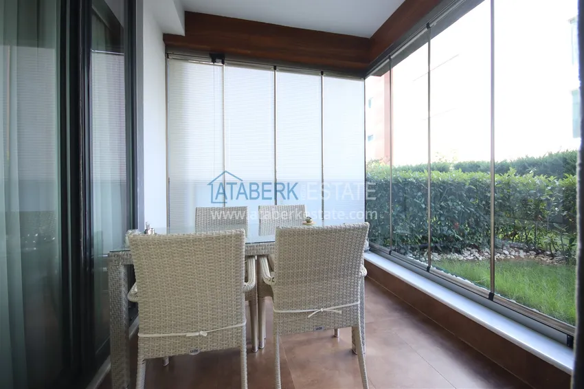 Purchase  Linear 4+1 apartment with access to the garden in an elite complex - first coastal one, Kestel district, Alanya 20 