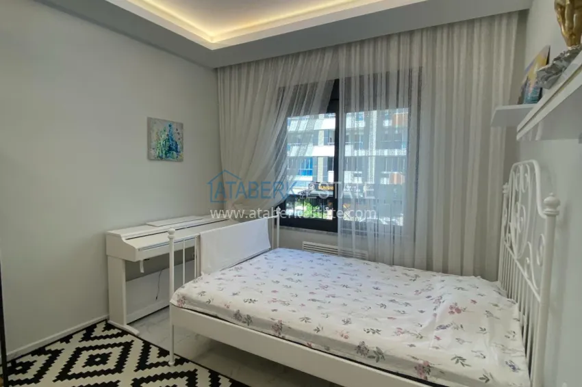 Purchase Furnished two-bedroom apartment in the center of Mahmutlar, just 200 meters from the beach 23 