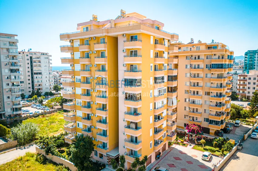 Spacious 2+1 apartment with furniture, sea and mountain views - Mahmutlar, Alanya 1 
