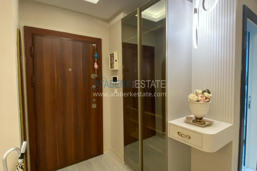 Purchase Furnished two-bedroom apartment in the center of Mahmutlar, just 200 meters from the beach 1 