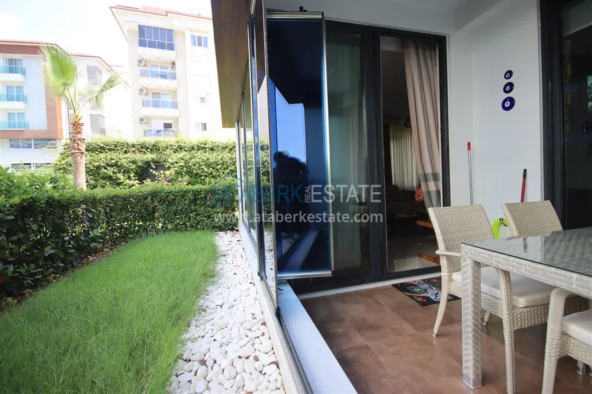 Purchase  Linear 4+1 apartment with access to the garden in an elite complex - first coastal one, Kestel district, Alanya 21 