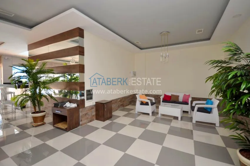 Furnished two-bedroom apartment in a well-maintained complex — Oba district, Alanya  22 