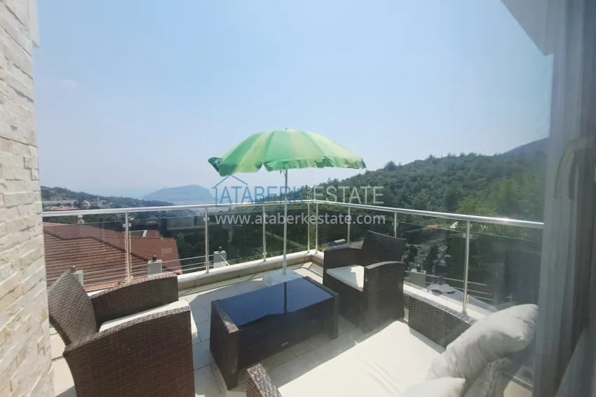 Purchase Three-storey private villa with furniture from the owner - Alanya, Bektash district. Suitable for a residence permit 25 