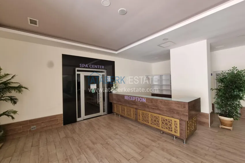 Furnished two-bedroom apartment in a well-maintained complex — Oba district, Alanya  25 