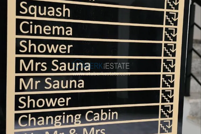 3+1 penthouse duplex with furniture and sea view - Oba area, Alanya 31 