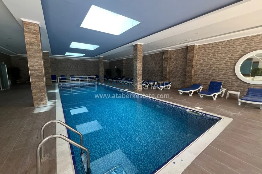 Furnished two-bedroom apartment in a well-maintained complex — Oba district, Alanya  28 