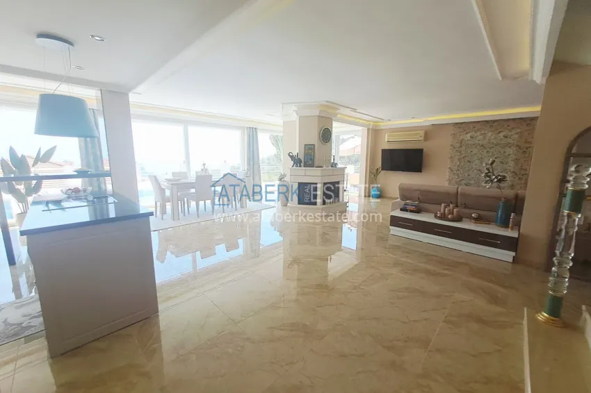 Purchase Three-storey private villa with furniture from the owner - Alanya, Bektash district. Suitable for a residence permit 2 