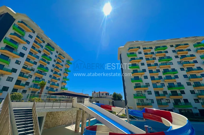 Fully finished garden duplex in Avsallar, Alanya 5 