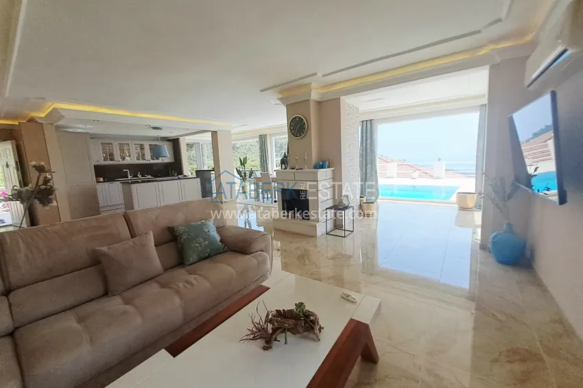 Purchase Three-storey private villa with furniture from the owner - Alanya, Bektash district. Suitable for a residence permit 4 