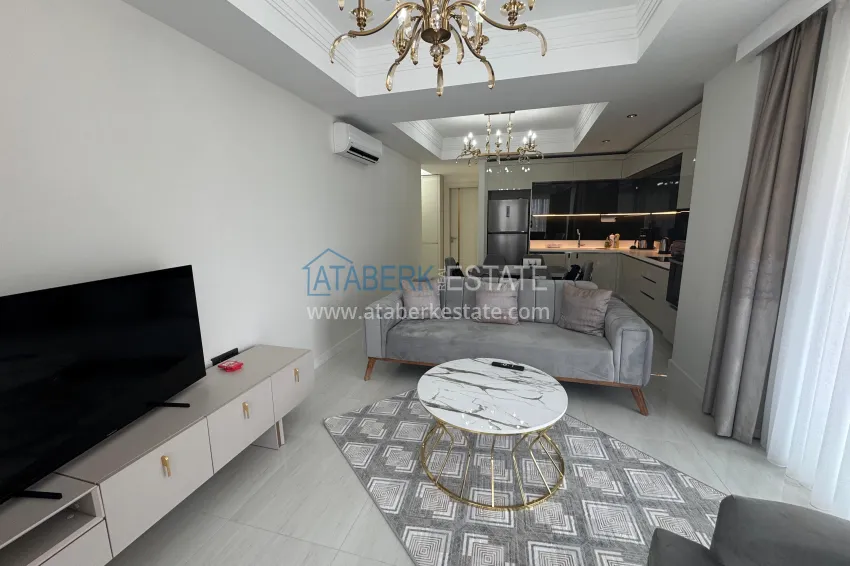 Purchase For long-term rent - stylish 2+1 turnkey apartment in a luxury hotel complex, Alanya, Turkler district I12 6