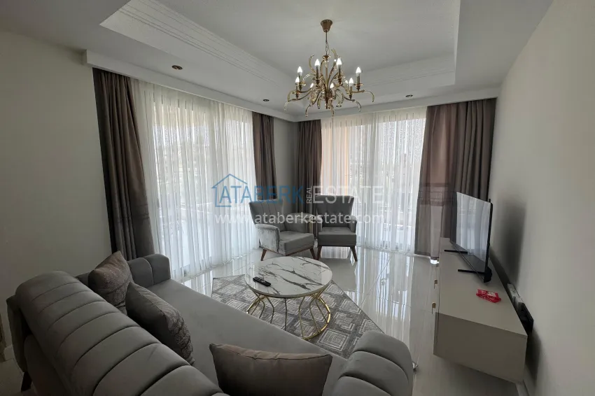 Purchase For long-term rent - stylish 2+1 turnkey apartment in a luxury hotel complex, Alanya, Turkler district I12 7