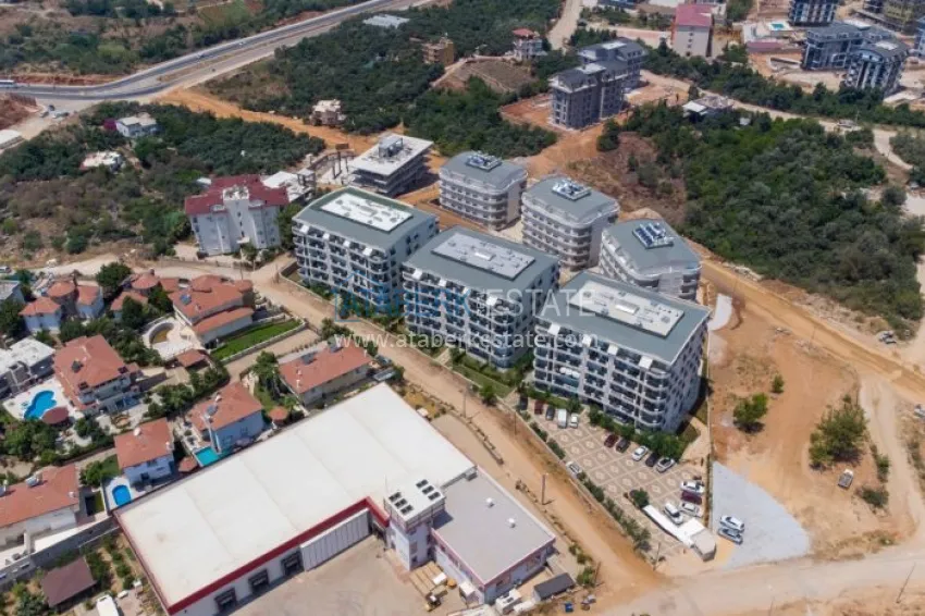 3+1 penthouse duplex with furniture and sea view - Oba area, Alanya 5 