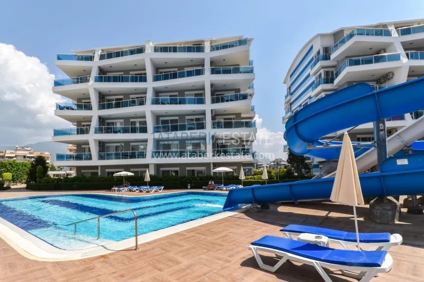 Furnished two-bedroom apartment in a well-maintained complex — Oba district, Alanya  5 