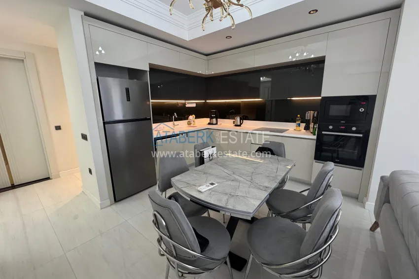 Purchase For long-term rent - stylish 2+1 turnkey apartment in a luxury hotel complex, Alanya, Turkler district I12 8