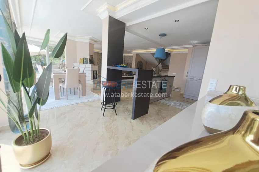 Purchase Three-storey private villa with furniture from the owner - Alanya, Bektash district. Suitable for a residence permit 6 
