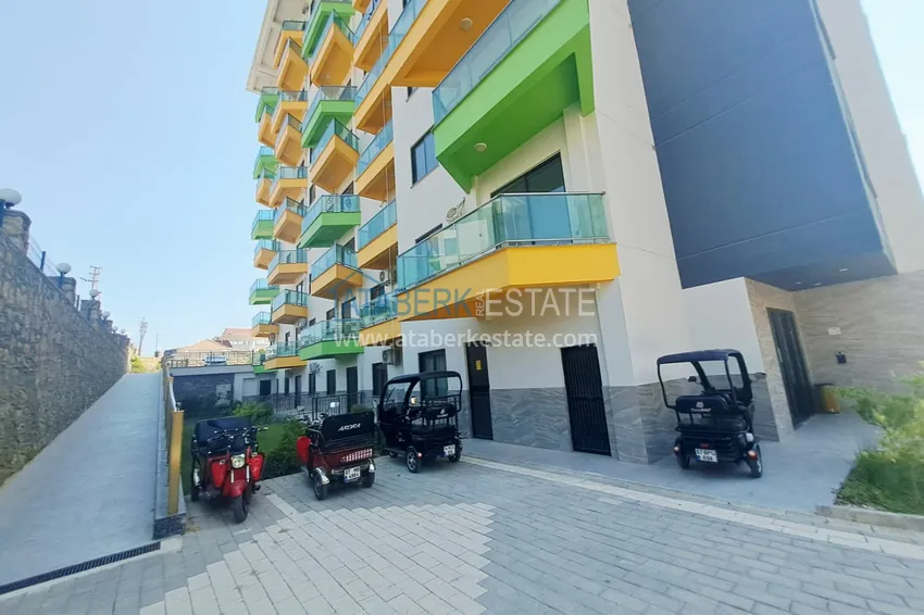 Fully finished garden duplex in Avsallar, Alanya 8 